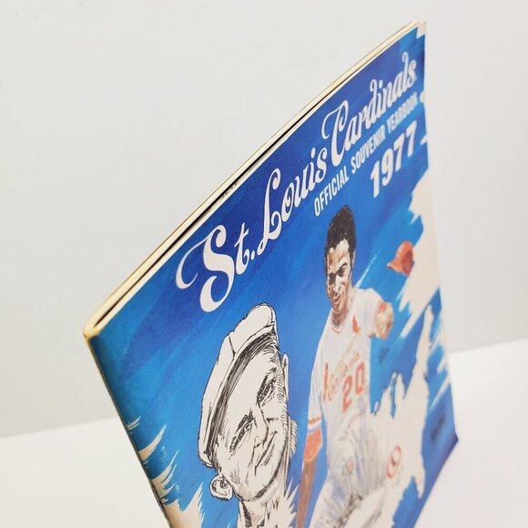 St. Louis Cardinals Vintage 1977 Souvenir Yearbook 70s MLB Baseball - Picture 13 of 13